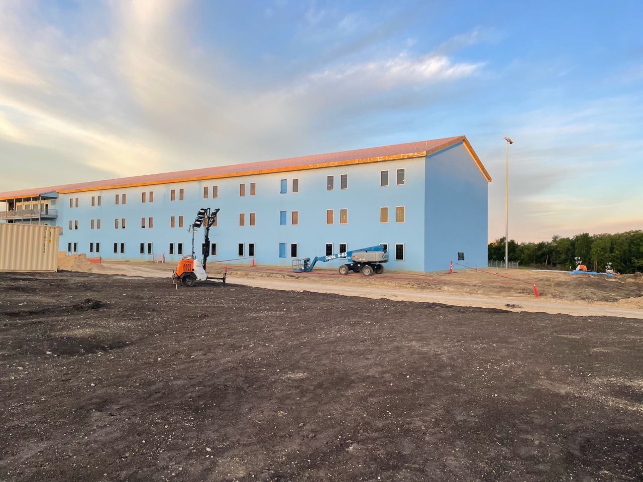 Texas Rock Solid commercial exterior project